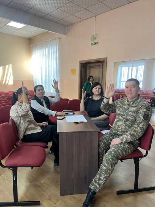 «Педагогтардың эмоционалды шаршауы» тақырыбында жас мамандарға арналған тренинг өткізілді.
